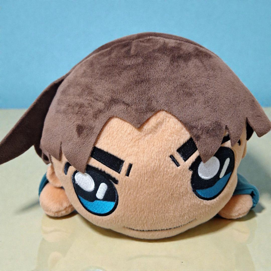 【送料無料】名探偵コナン　メガジャンボ　寝そべりぬいぐるみ　7種類セット