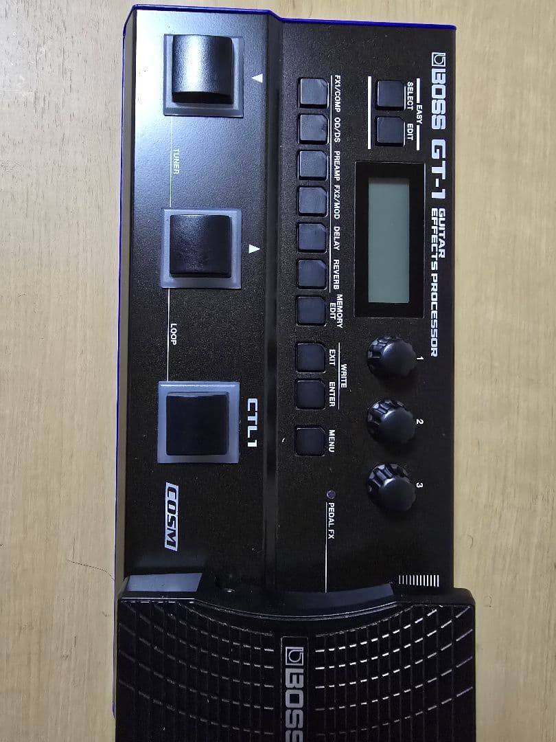 BOSS GT-1 ギターマルチエフェクター ACアダプター付き