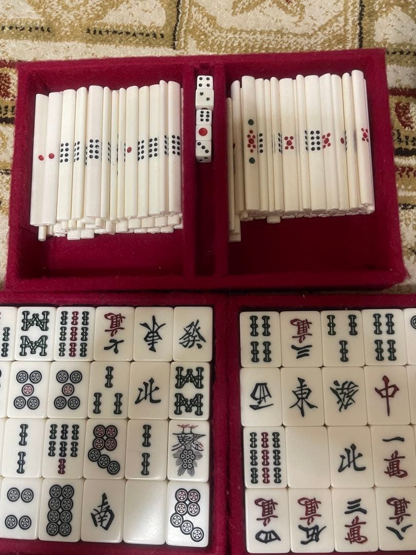 昭和レトロ✴︎麻雀牌セット