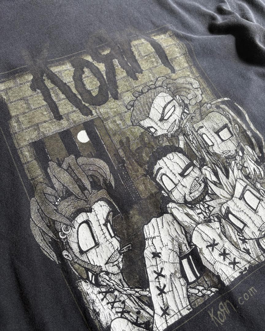2000 KORN SICK & TWISTED ツアー バンド Tシャツ