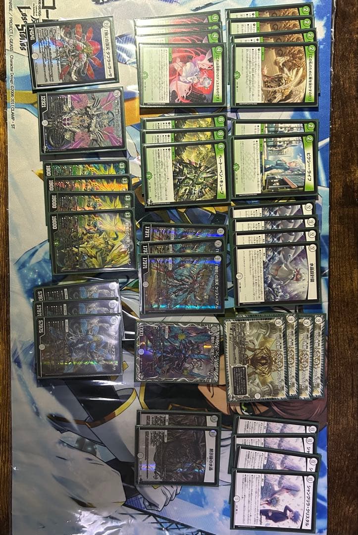 デュエマ引退品　デッキもつけます