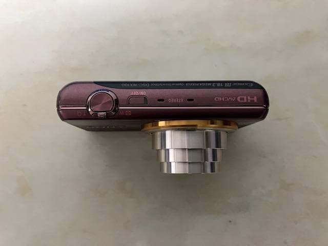 【動作確認済み】ソニー Cyber-shot DSC-WX100（ピンク）