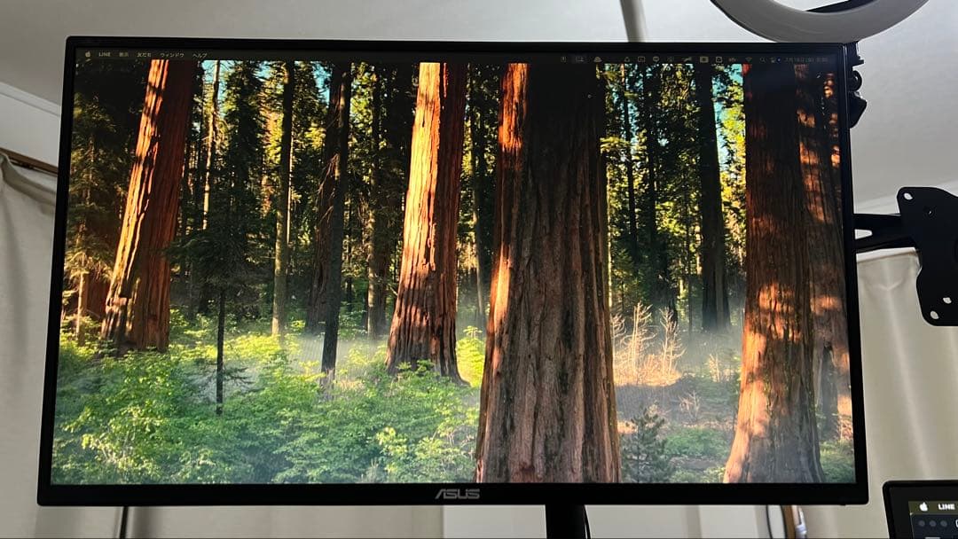 ASUS 24.5インチ vg258 本体