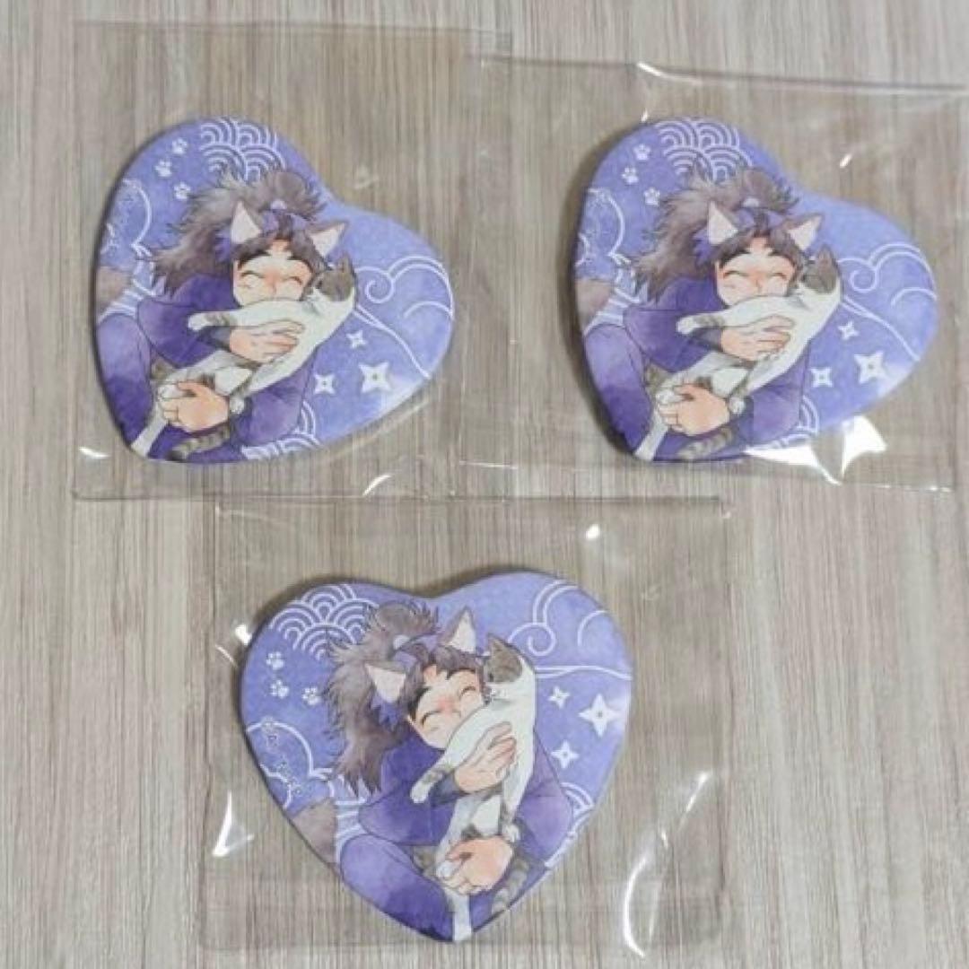 忍たま乱太郎 ナンジャタウンコラボ 猫屋敷で大捜索の段 竹谷八左ヱ門 缶バッジ