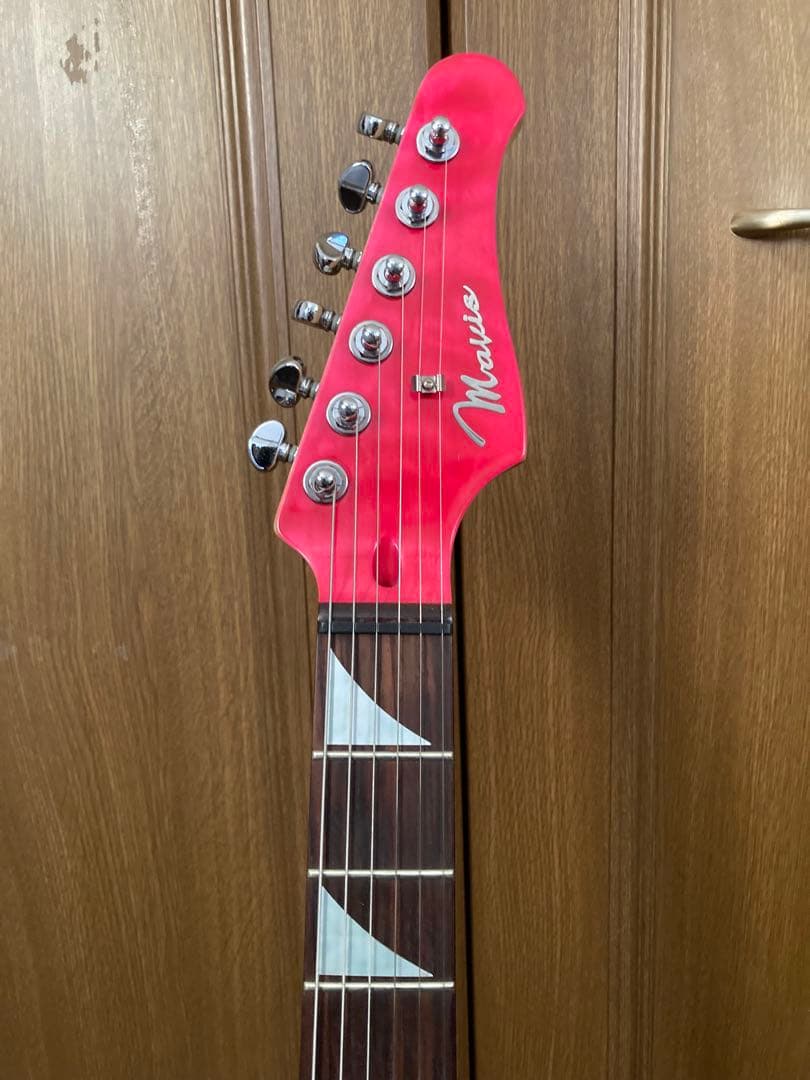 MAVISエレキギター MST-600 ピンク