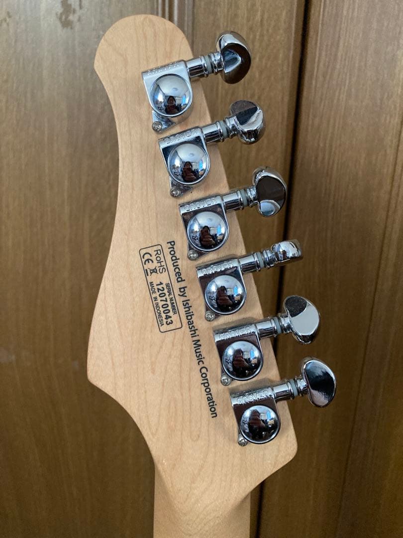 MAVISエレキギター MST-600 ピンク