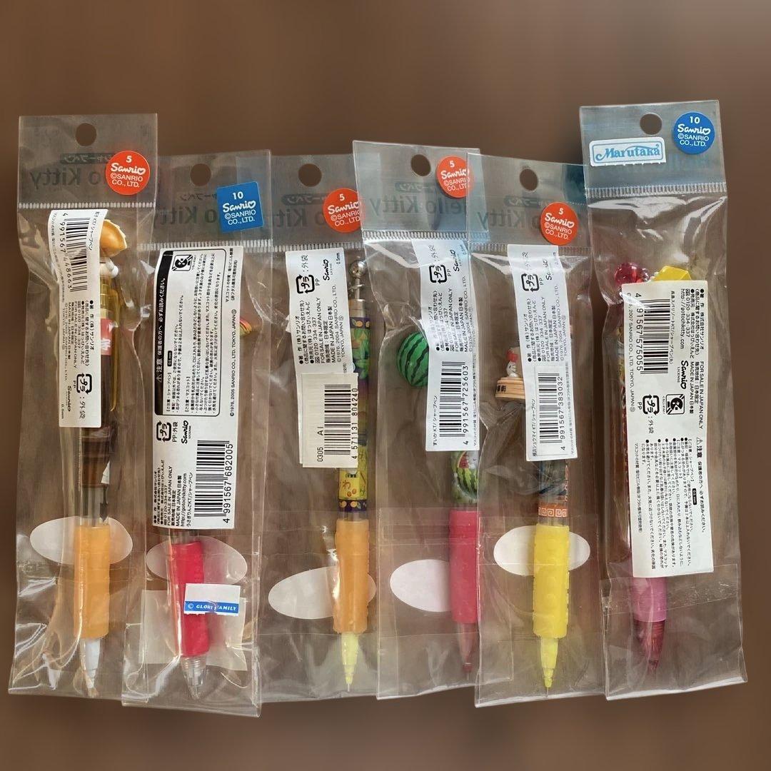 ご当地キティ　シャープペン6本セット