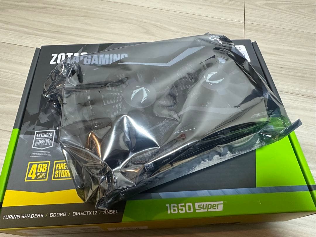 【即日発送】GTX 1650 Super 4GB GDDR6 【ZOTAC)