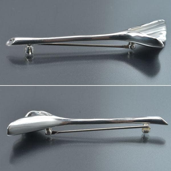 新品仕上げ◇ティファニー イチョウ ブローチ SV925 シルバー 磨き済 銀杏