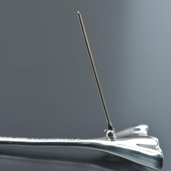 新品仕上げ◇ティファニー イチョウ ブローチ SV925 シルバー 磨き済 銀杏