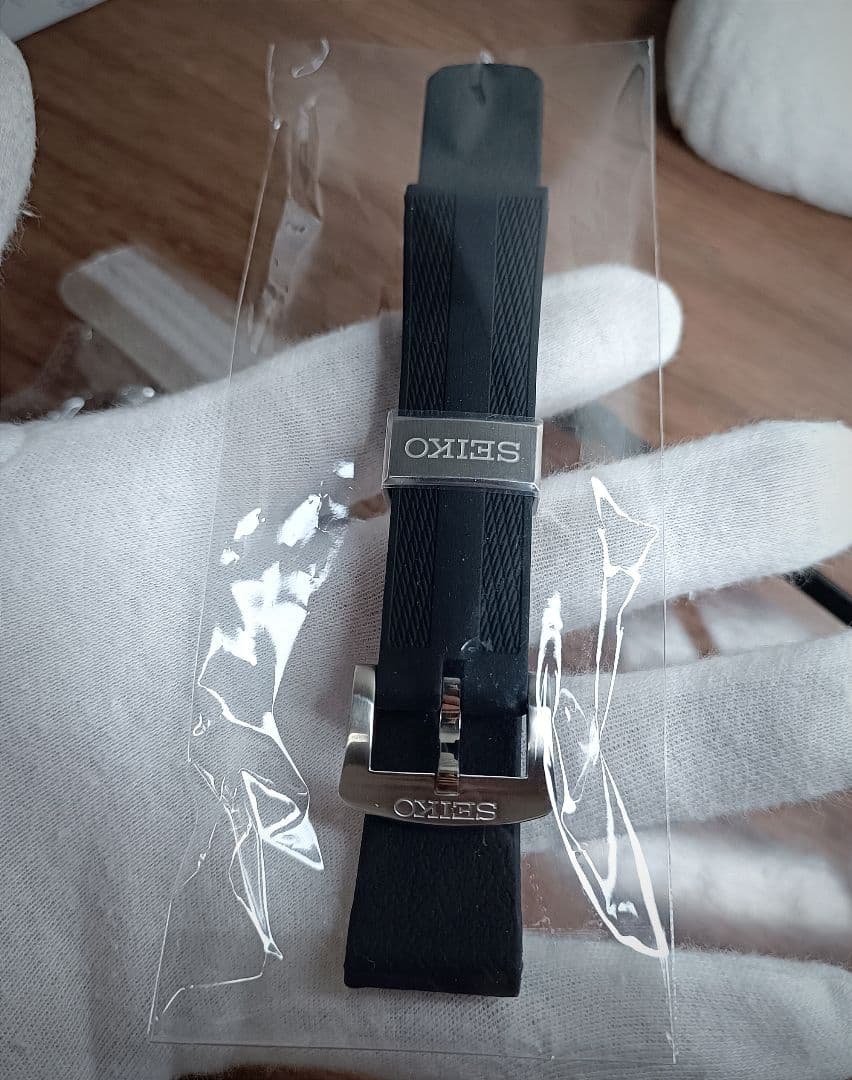 新品セイコーSEIKO SBDC105等純正 シリコン バンド