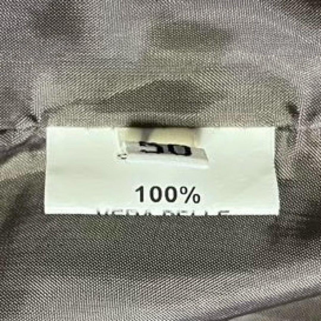 VAZZOLER シングルライダース　VERA PELLE レザー　イタリア製