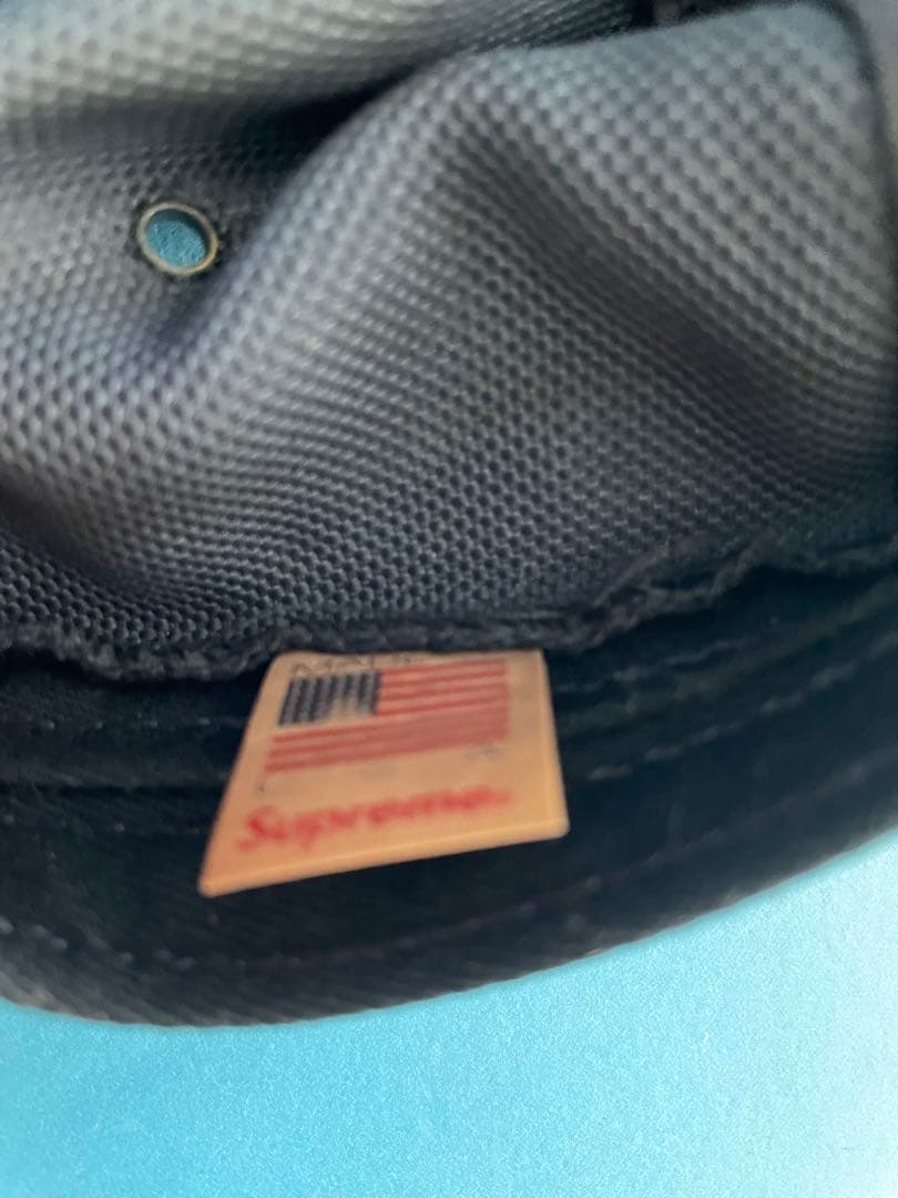 シュプリーム　キャップ　ブラック