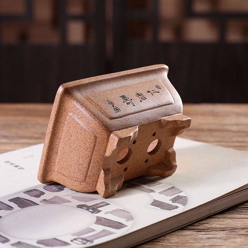 長方鉢 盆栽鉢 植木鉢 小品盆栽鉢 大品盆栽鉢 台湾紫砂の鉢