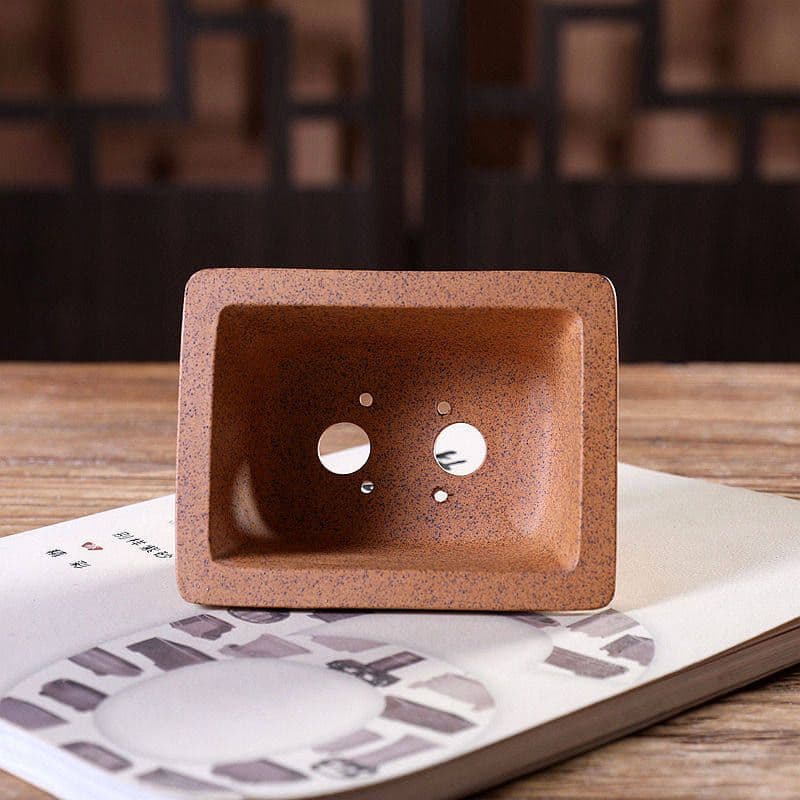 長方鉢 盆栽鉢 植木鉢 小品盆栽鉢 大品盆栽鉢 台湾紫砂の鉢