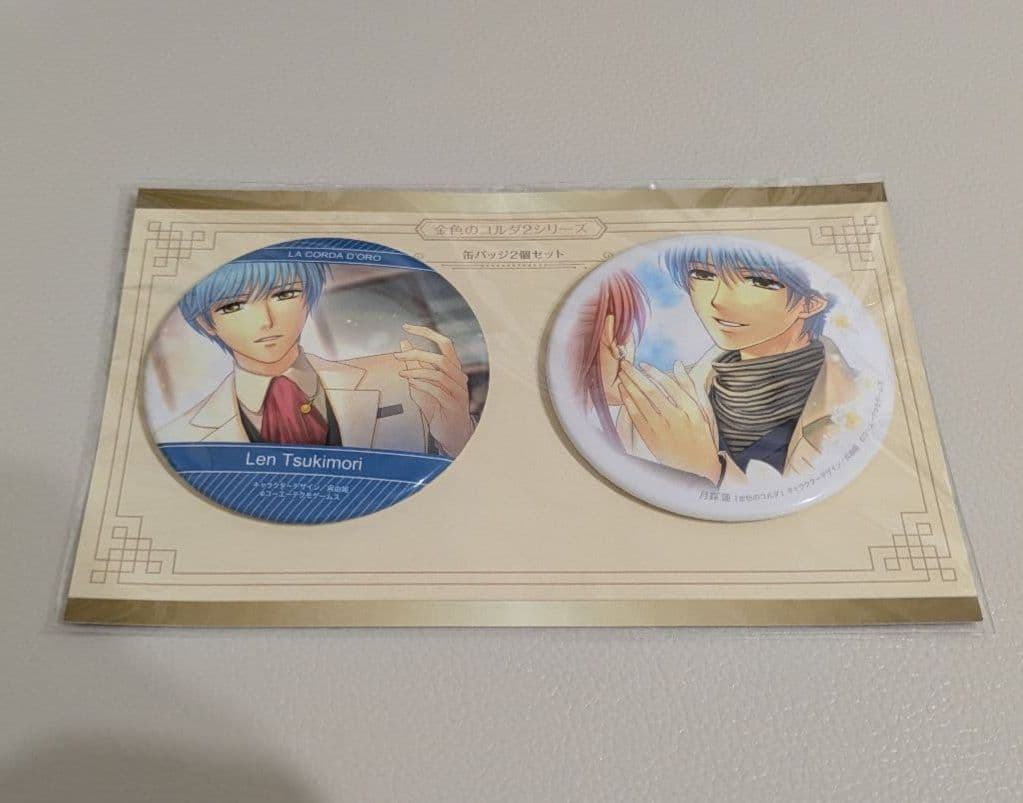 金色のコルダ　月森蓮　缶バッジ