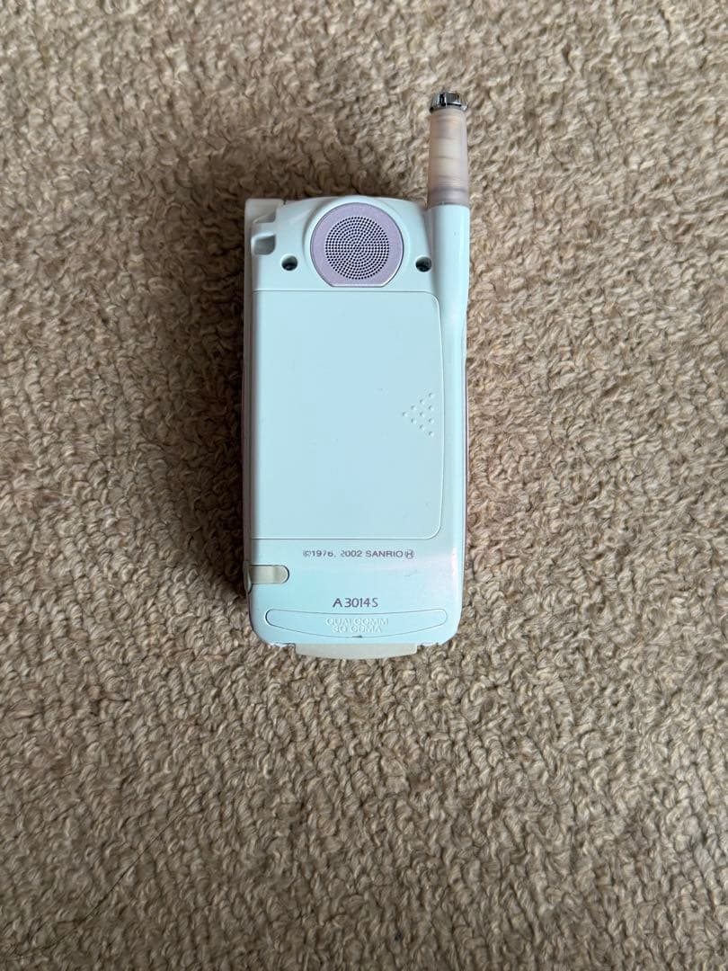 [激レア] レトロ ハローキティ A3014S 携帯電話 本体 箱 セット