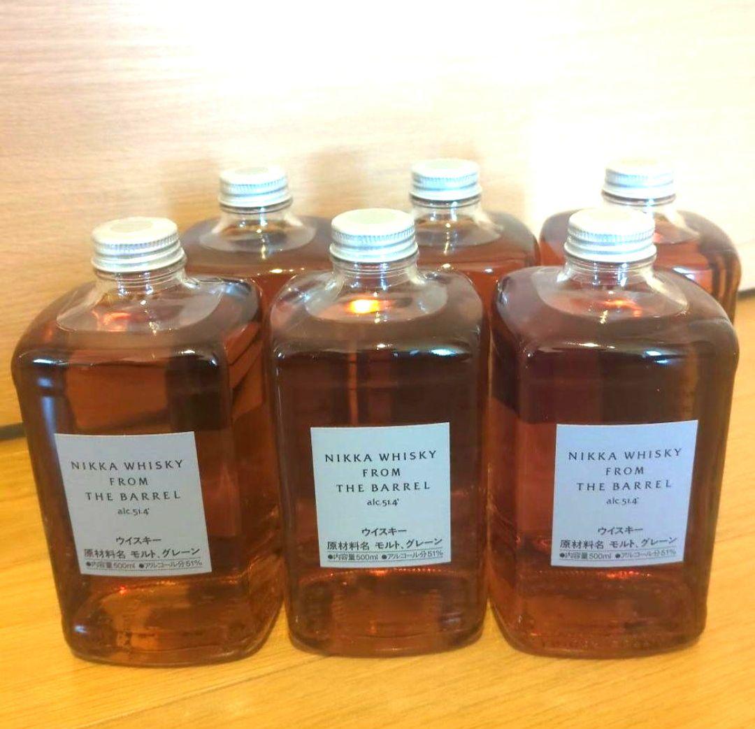 ニッカウイスキー フロム ザ バレル 500ml 6本セット