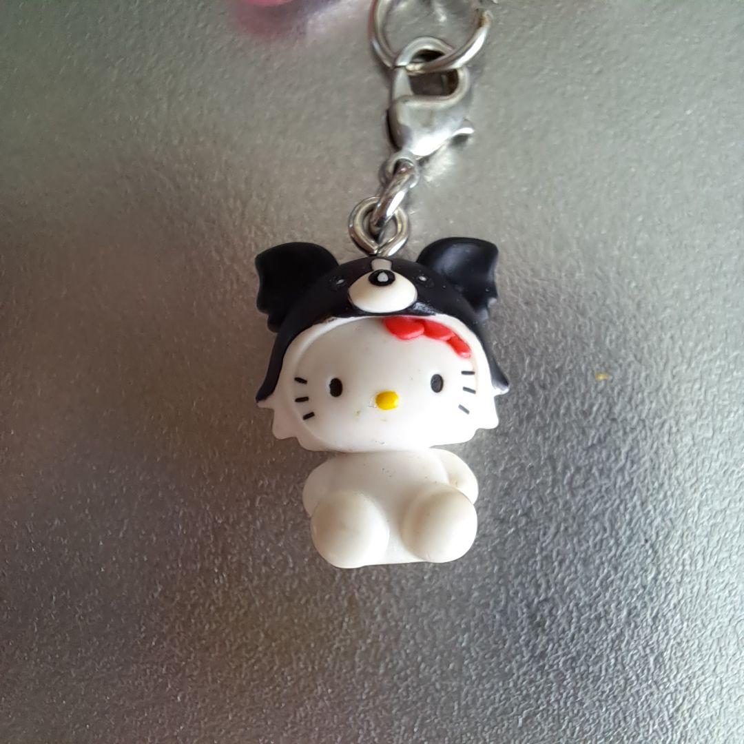 キティ　わんこ　星付き　キーホルダー