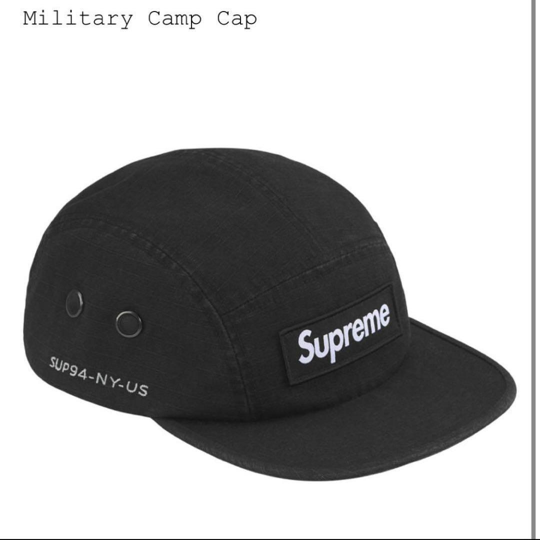 新品25FW supremeMilitaly camp cap正規品 送料無料