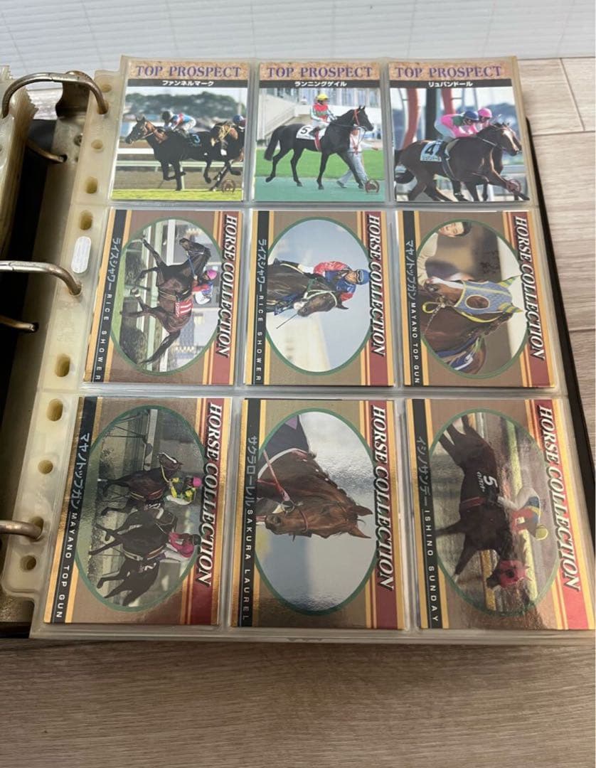 競馬 カード アルバム 大量 まとめて 中央 地方 名馬 伝説