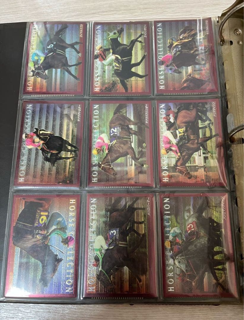 競馬 カード アルバム 大量 まとめて 中央 地方 名馬 伝説