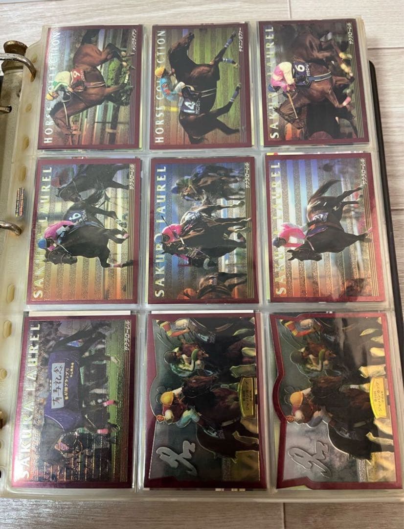 競馬 カード アルバム 大量 まとめて 中央 地方 名馬 伝説