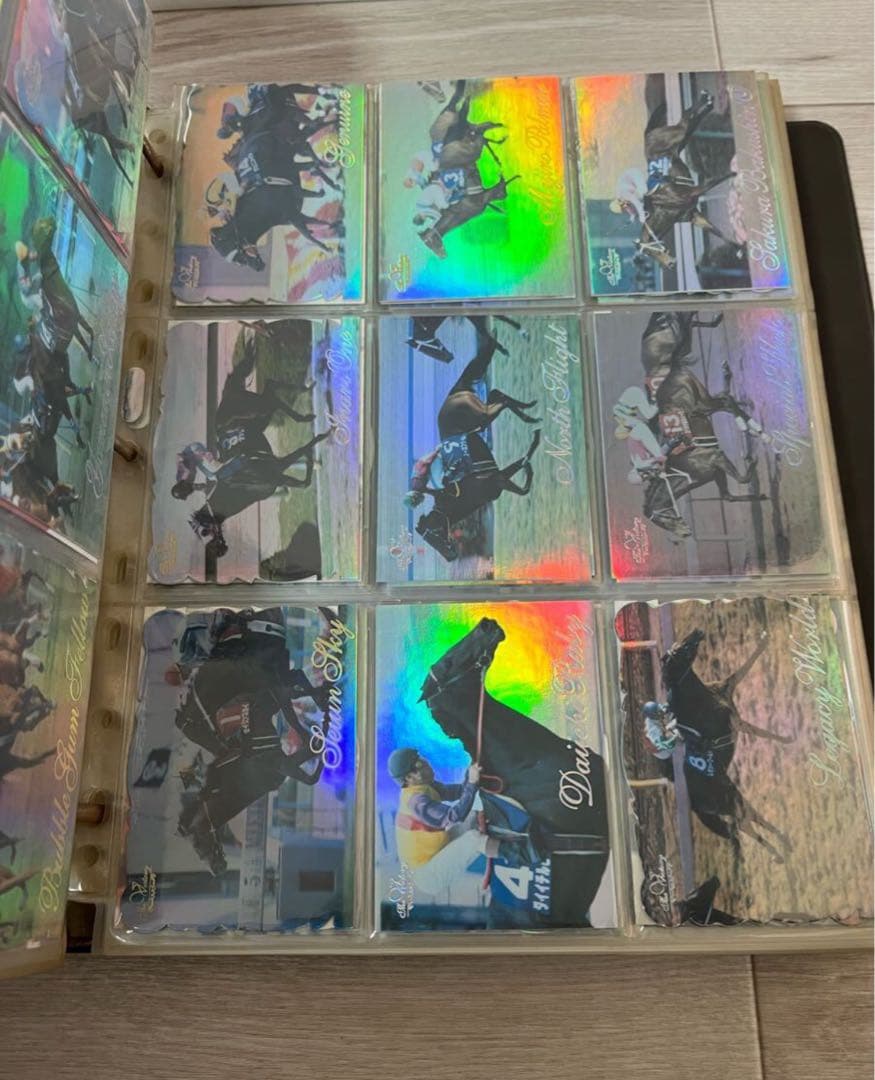 競馬 カード アルバム 大量 まとめて 中央 地方 名馬 伝説