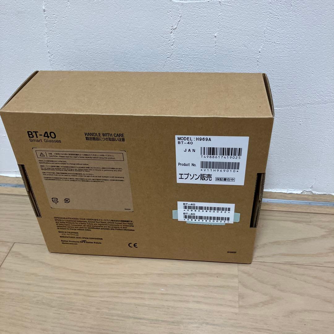 BT-40 エプソン スマートグラス［単体モデル］ EPSON MOVERIO