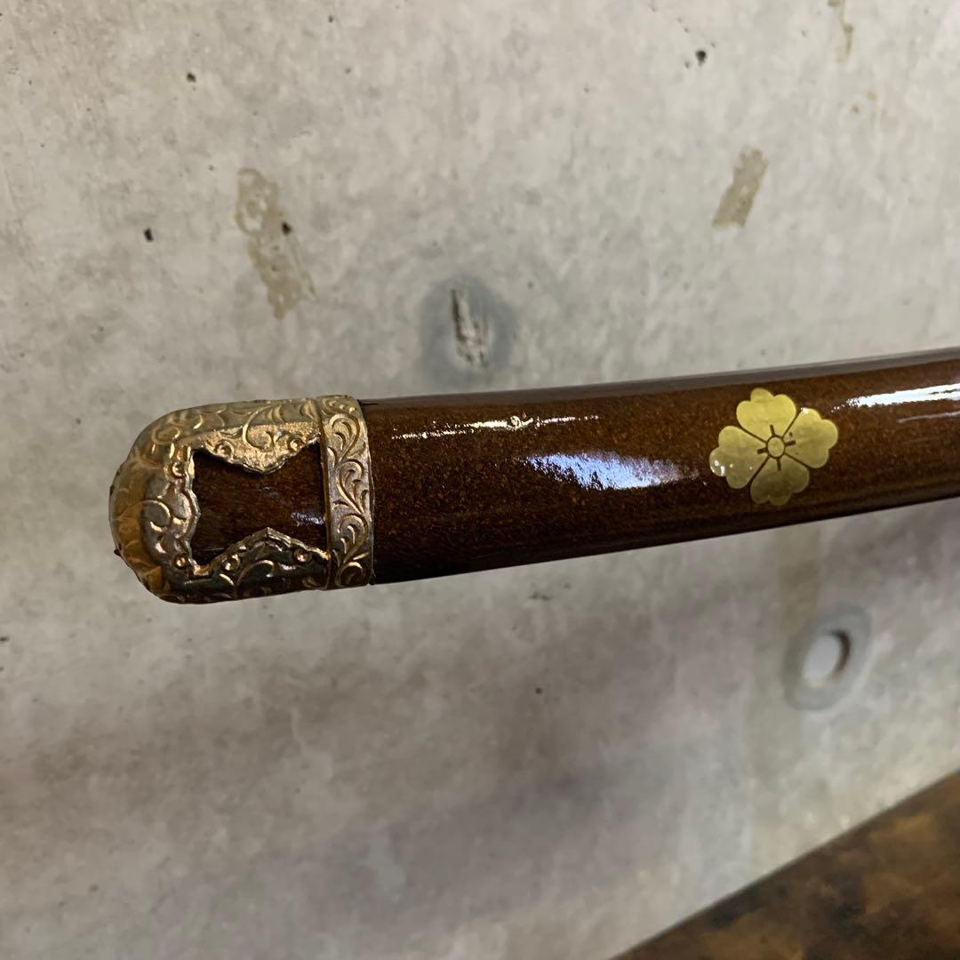 【模造刀/居合刀】長刀　金属製　武具　コレクション美術居合刀剣