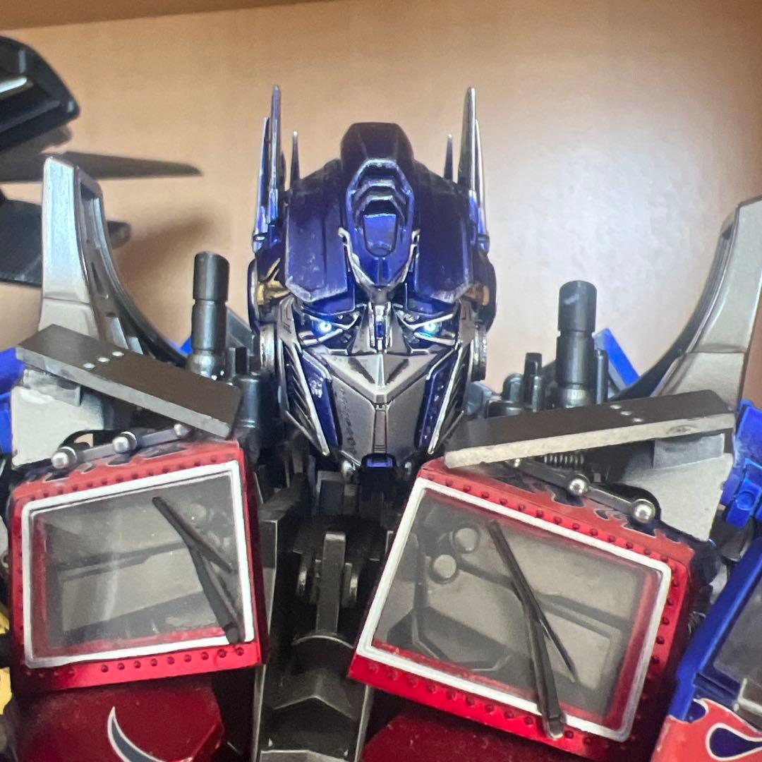 dlx Jetfireとkoオプトマスプライム　カスタムヘッド合体セット