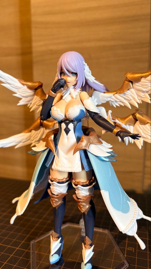 コトブキヤ　アルカナディア　エルメダ　完成品　特典パーツ　合わせ目処理　つや消し