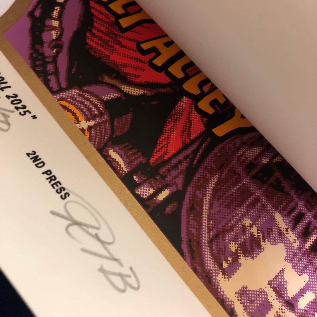 ロッキンジェリービーン シルクスクリーンポスター 50枚限定