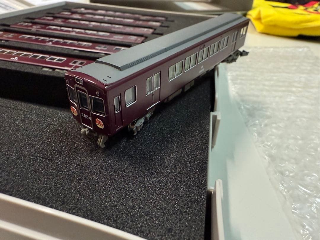 阪急電車　グリーンマックス50050 阪急2800系2814編成非冷房車　7両