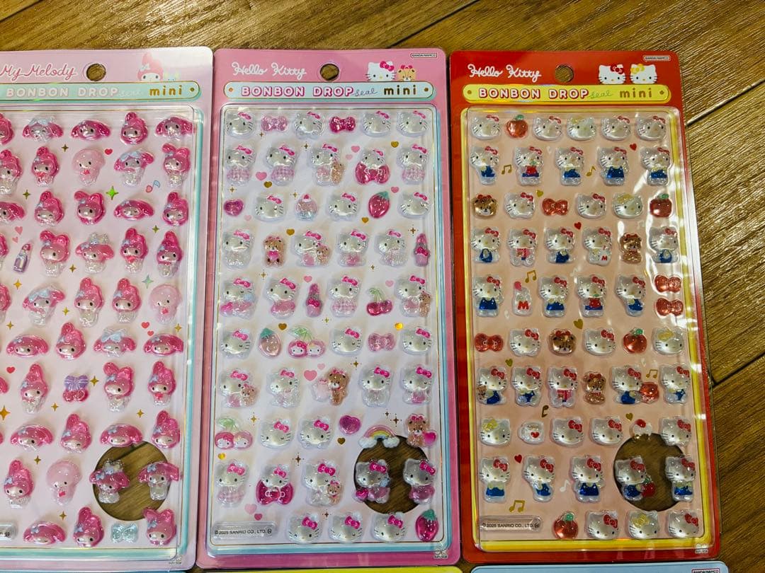 サンリオ BONBON DROP mini シールセット 全8種類　国内正規品