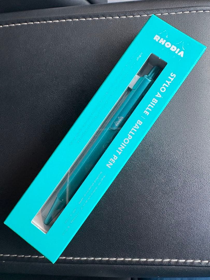 限定色！　RHODIA ロディア　スクリプト　ボールペン　ターコイズ