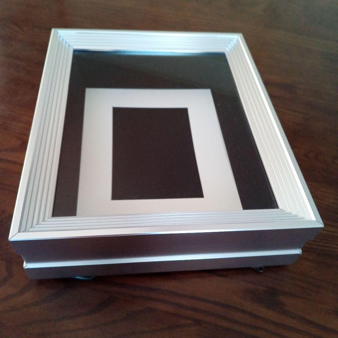 ミニカー京商　京商アルミ製シルバーディスプレイボックス　1/43用