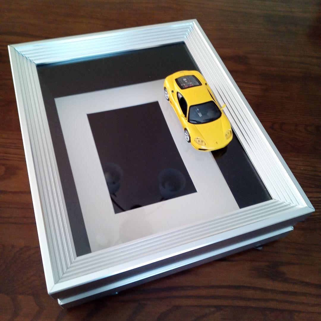 ミニカー京商　京商アルミ製シルバーディスプレイボックス　1/43用