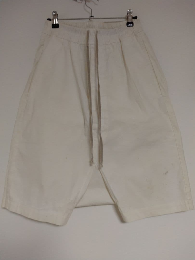 【中古】Rick Owens サルエルパンツ 白