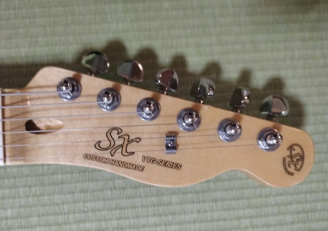 【アッシュボディ超貴重】カスタムハンドメイド超美品テレキャスター　シンライン