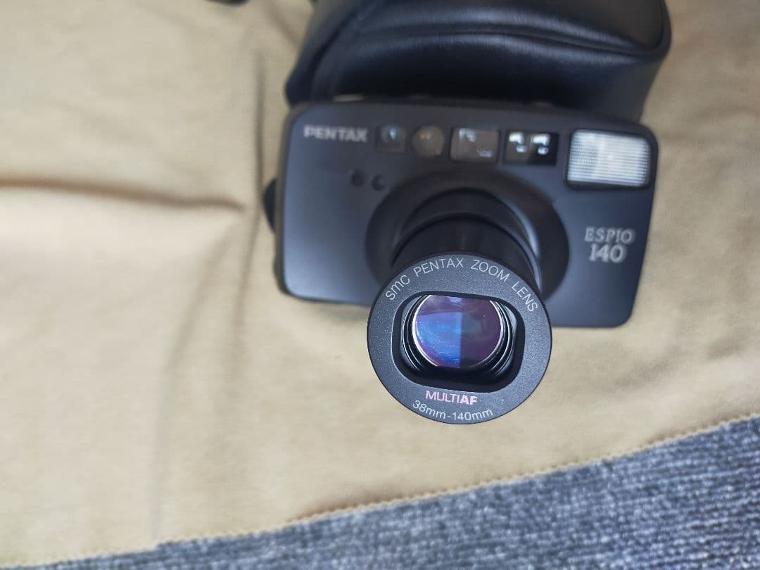美品【動作確認ＯＫ】PENTAX　ESPIO140 ケース付き 送料込