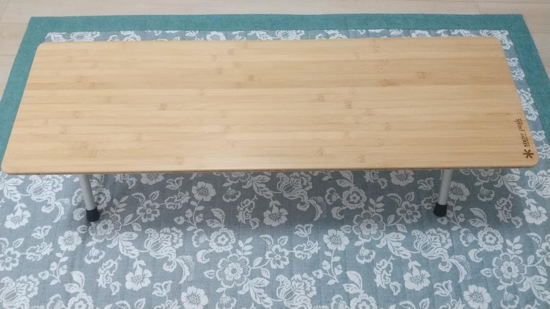 スノーピーク フォールディングシェルフ ロング　竹