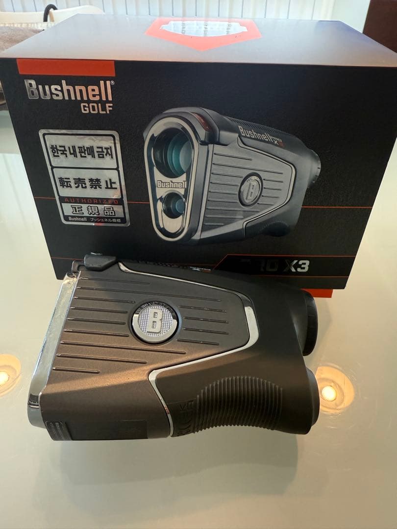 Bushnell PRO X3 ゴルフ用距離計　赤表示が表示されない