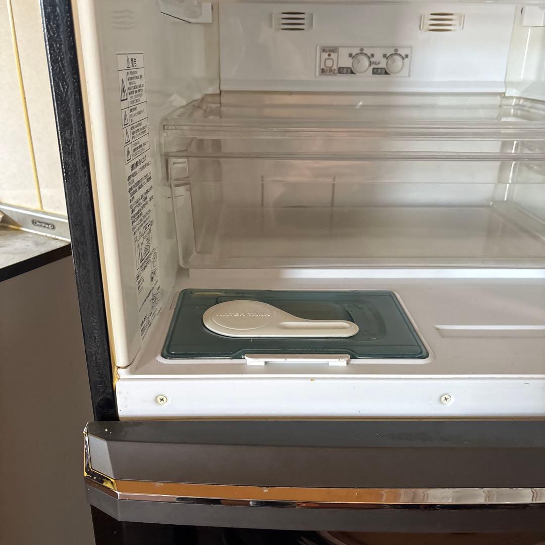 引き取り可能な方限定 三菱ブラック冷蔵庫 冷凍庫付き