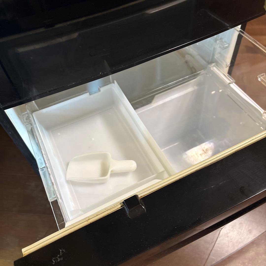 引き取り可能な方限定 三菱ブラック冷蔵庫 冷凍庫付き