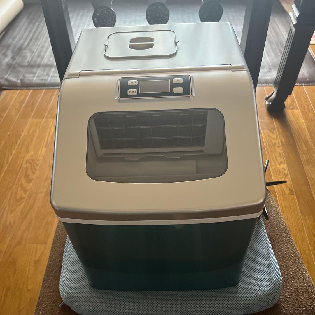 高速アイスメーカークリアロック製氷機 シルバー