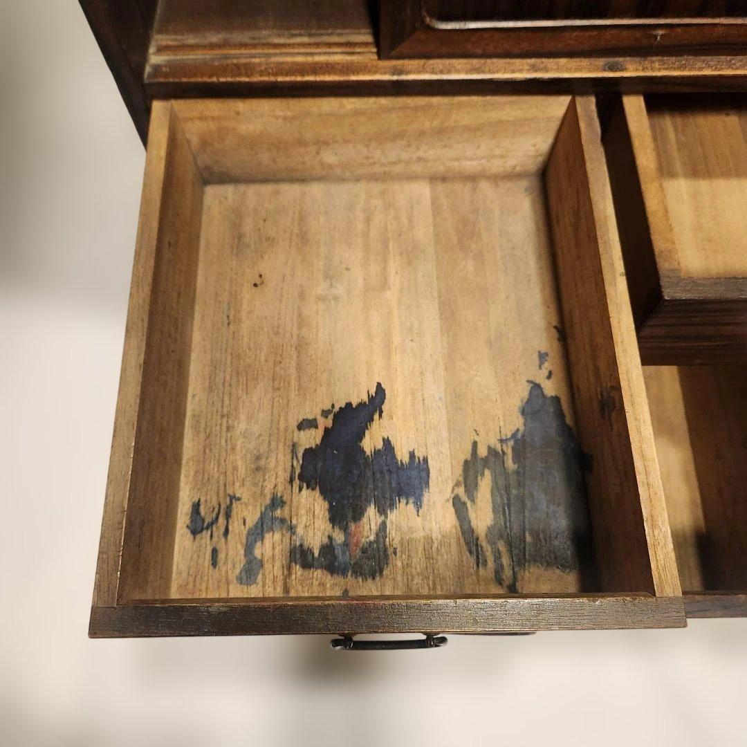 時代箪笥 茶箪笥 飾り棚 引戸 引出し 和家具 古民具 アンティーク 昭和レトロ