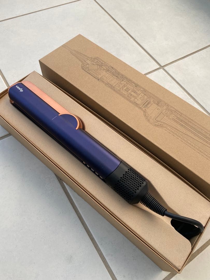 Dyson Airstrait ストレートナー ブルー/コッパー