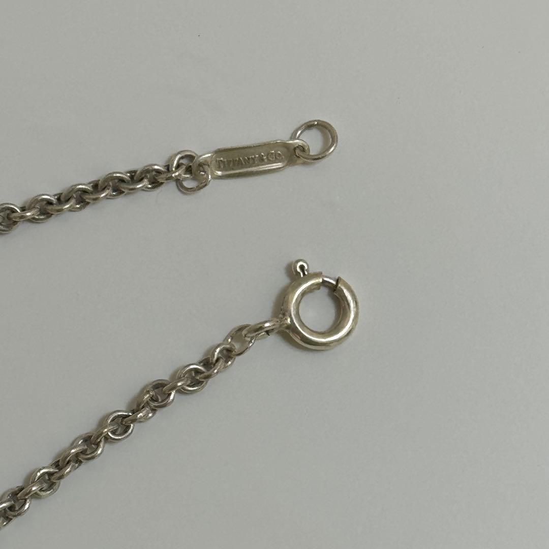 ヴィンテージ　tiffany ネックレス　シルバー925 イニシャル　