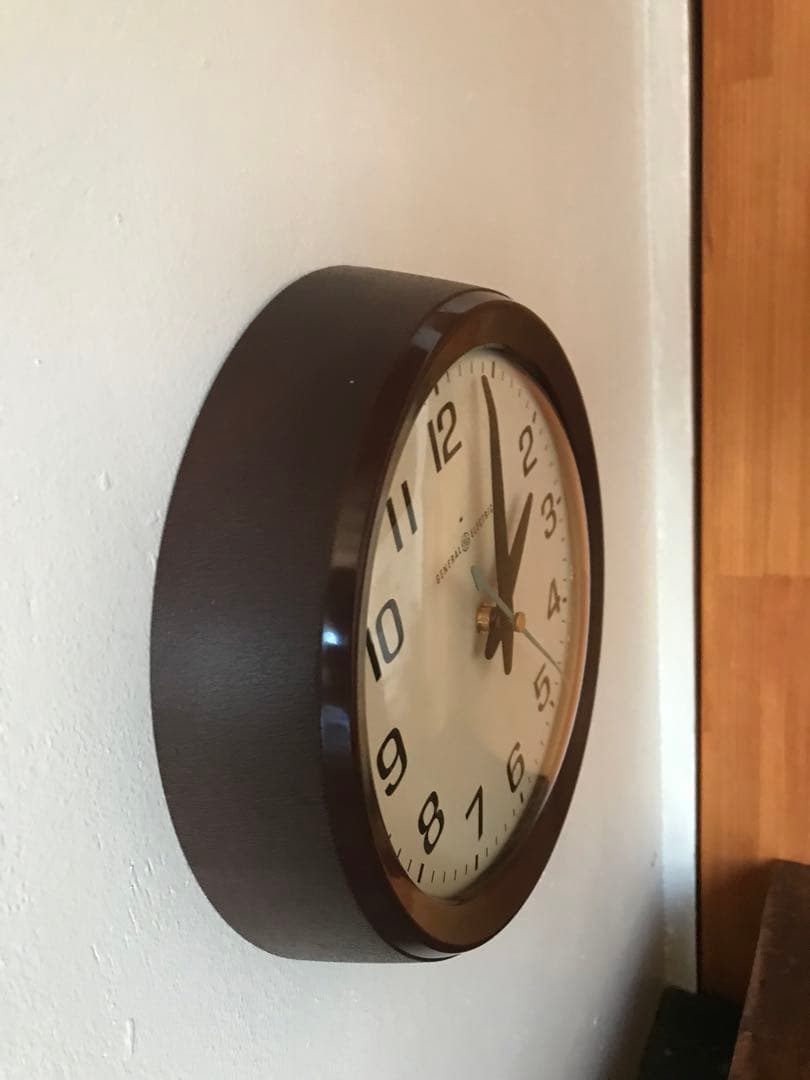 GENERAL ELECTRIC　 スクールクロック　壁掛け時計　ビンテージ